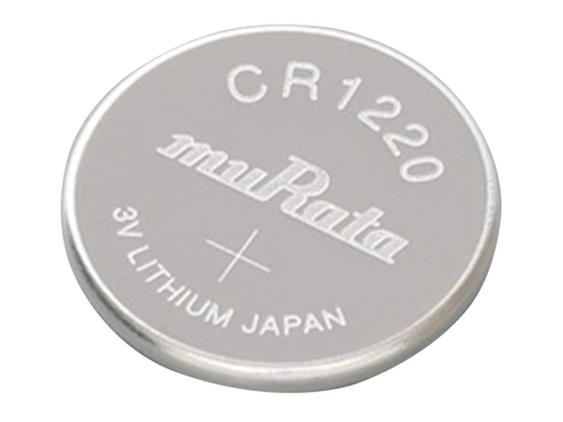 Murata CR1220 Battery DL1220 ECR1220 3V Lithium Coin Cell (5 Batteries) 5 Batteries