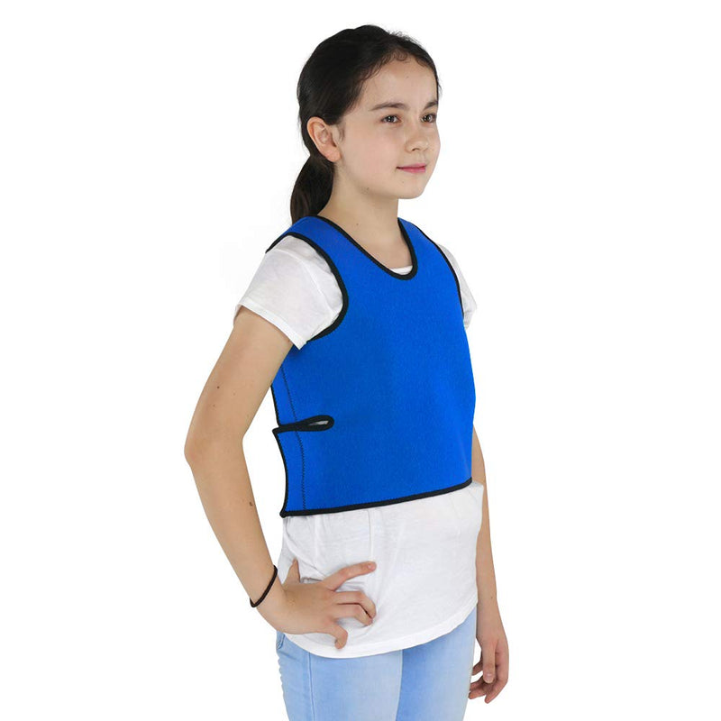 Sensory Compression Vest Sensory Processing Disorder Vest Deep Pressure Comfort for Autism Hyperactivity Mood Processing Disorders (Small 14” x 24”) Small (Pack of 1)