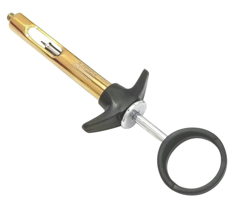 Dental Syringe Aspirating 1.8ml Black & Golden anesthetic syringe dental Instrument by Wise Linkers