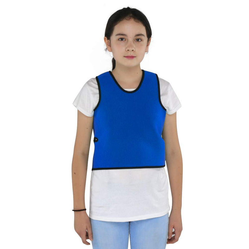 Sensory Compression Vest Sensory Processing Disorder Vest Deep Pressure Comfort for Autism Hyperactivity Mood Processing Disorders (Small 14” x 24”) Small (Pack of 1)