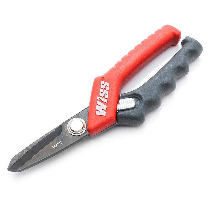Crescent Wiss 7" Titanium Coated Utility Shears - W7T , Black