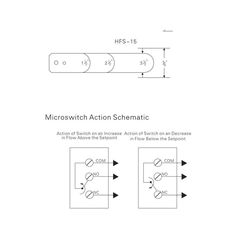 Water Paddle Flow Switch 1/2 Water/Flow Sensor Stainless Steel Liquid Flow Switch Thread Connection SPDT Contacts