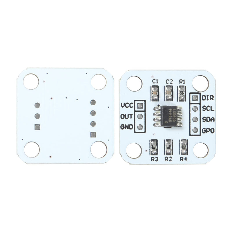 5Pc AS5600 Encoder Magnetic Induction Angle Measuring Sensor Module 12bit High Precision with Magnet (3PCS) 3PCS