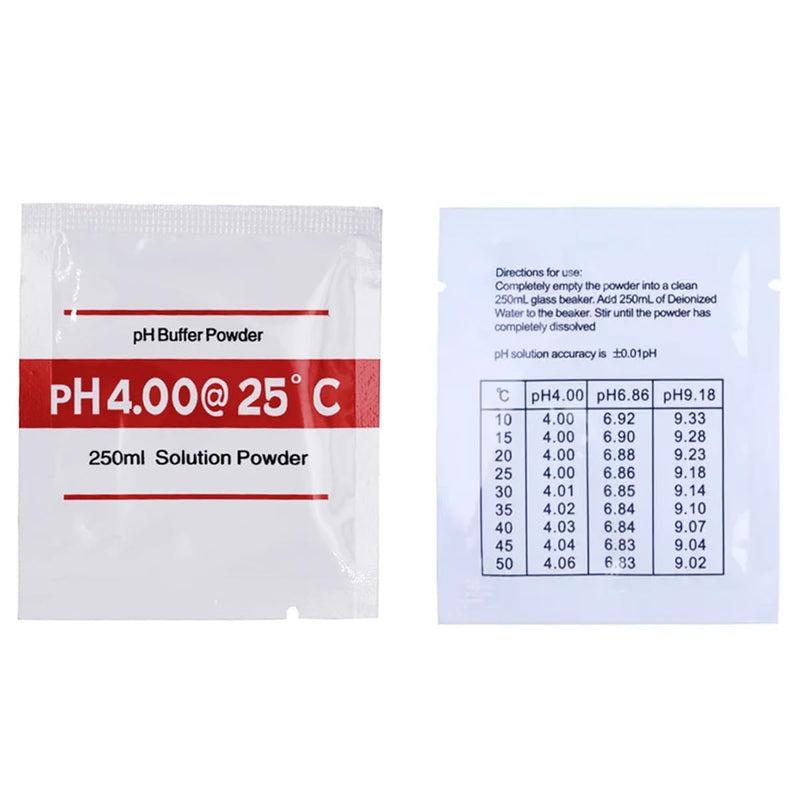 15x calibration powder for pH meter 4.00 | 6.86 | 9.18, pH calibration powder, calibration pH buffer solution set