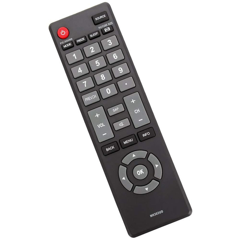 New NH303UD Remote Control fit for Emerson TV LE290EM4F LE391EM4 LF280EM5 LF280EM5F LF320EM4F LF320EM5F LF391EM4 LF391EM4A LF391EM4F LF401EM5 LF401EM5F LF501EM5 LF501EM5F LF551EM5 LF551EM5F
