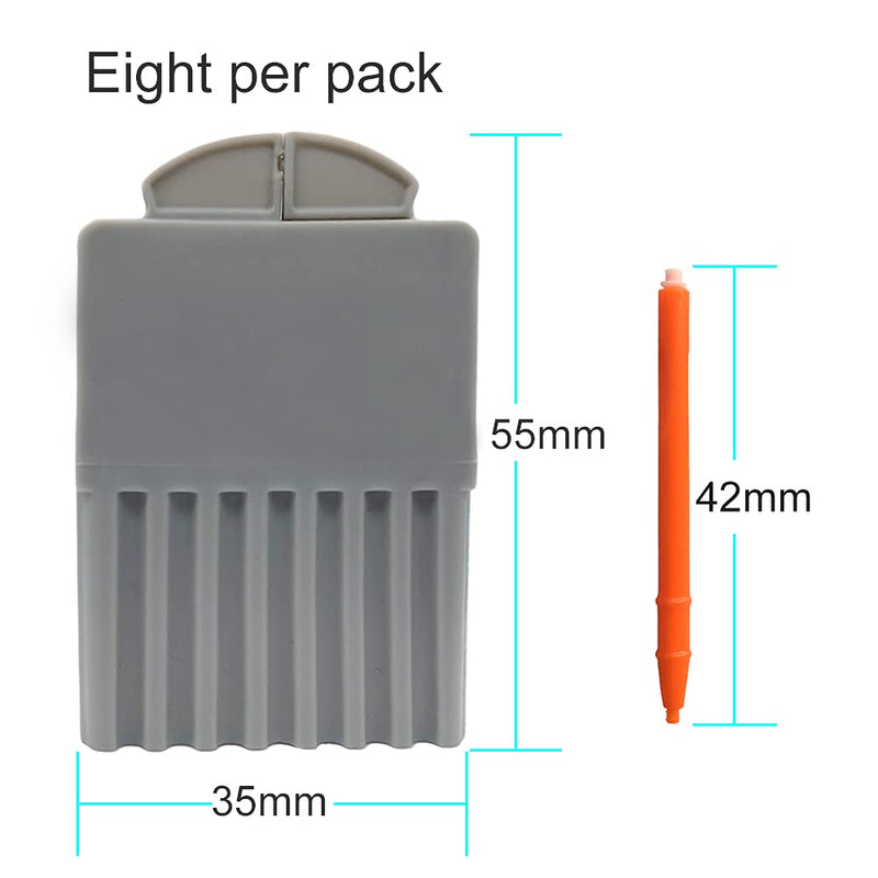 Anico Starkey Hear Clear Hearing aid Wax Guards Filters Cerumen Stop Wax Traps with Hearing Aids Cleaning Kit Vent Brush and Carry Case – 2Packs 16Filters, 21 Piece Set