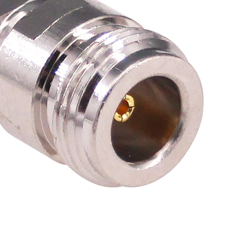 RFaha 2pcs N to F Coax Adapter F Male to N Female RF Coaxial Connector for Antenna Radio(F111-2)