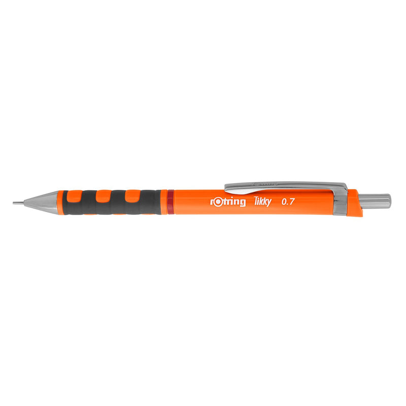 rOtring Tikky Mechanical Pencil, HB, 0.7 mm, Neon Orange