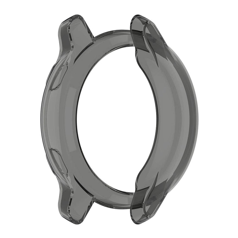 MOTONG for Garmin Venu Transparent TPU Protective Case - TPU Protective Case Cover Shell for Garmin Venu(TPU Black)