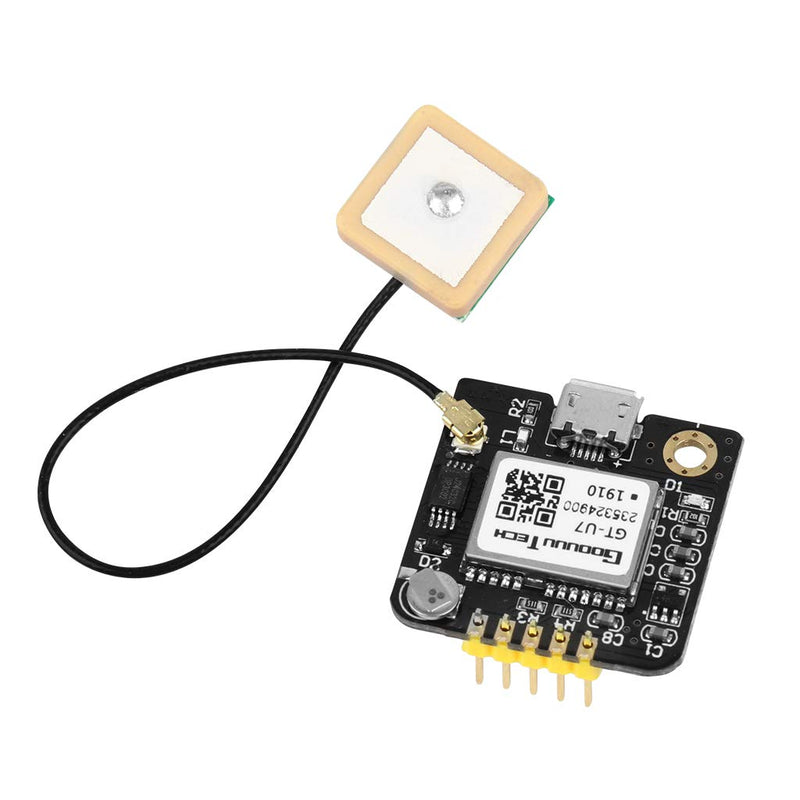GPS Module Receiver,Navigation Satellite Positioning NEO-6M (Arduino GPS, Drone Microcontroller, GPS Receiver) Compatible with 51 Microcontroller STM32 Arduino UNO R3 with Antenna High Sensitivity GPS Module Receiver