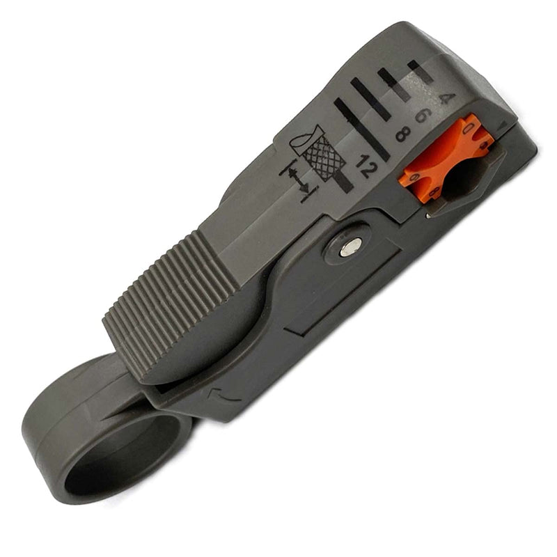 Kiro&Seeu Wire Stripper 2PCS RCA Coaxial Cable Stripping Tool For RG6, RG58,RG59/62 And RG174 RG11