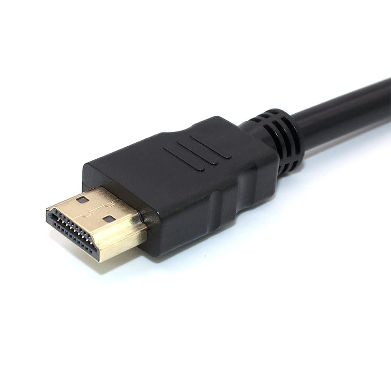 HDMI Splitter Adapter Cable - HDMI Splitter 1 in 2 Out HDMI Male to Dual HDMI Female 1 to 2 Way for HDMI HD, LED, LCD, TV, Support Two The Same TVs at The Same Time