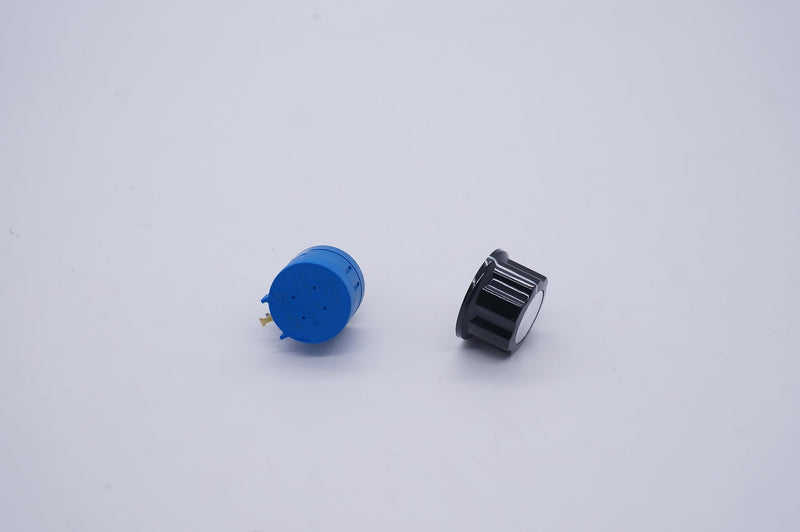 Taiss/2pcs potentiometer 10k Ohm 10-speed rotary wire, precision multi-gang wire, adjustment resistor + 2pcs button 3590S-2-103L