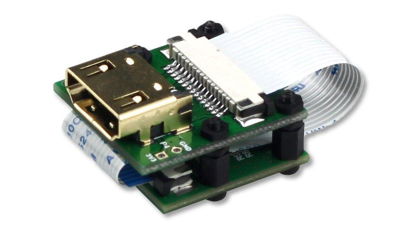 Arducam CSI to HDMI Cable Extension Module with 15pin 60mm FPC Cable for Raspberry Pi Camera Specific (Pack of 2, 1 Set) for Rpi Camera V1 V2