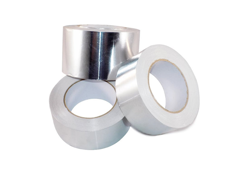 T.R.U. AF-20R Heat Shield Resistant Aluminum Foil Tape: 3 in. Wide x 50 yds. (2Mil) 3" in. x 50 yds.