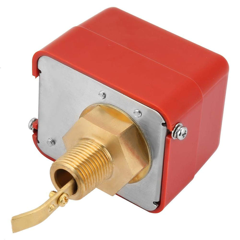 Water Paddle Flow Switch 1/2 Water/Flow Sensor Stainless Steel Liquid Flow Switch Thread Connection SPDT Contacts