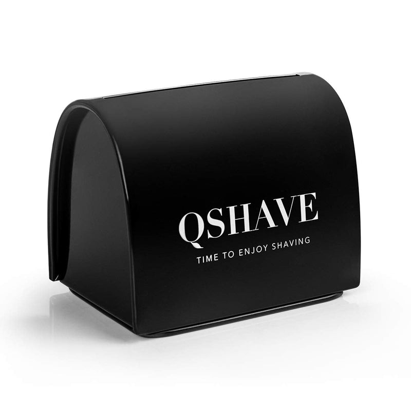 QSHAVE Blade Disposal Case Safe Storage Bank for Used Safety Razor Blades 1 Count (Pack of 1)