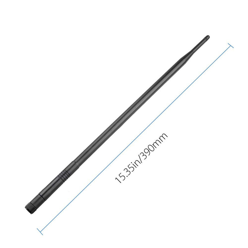 1.3ft 2X 10dBi WiFi Bluetooth Antenna Dual Band Omni Directional Antenna 2.4Ghz/5Ghz with RP-SMA Male Connector Compact with Wireless Wi-Fi Router Network Devices PC Camera