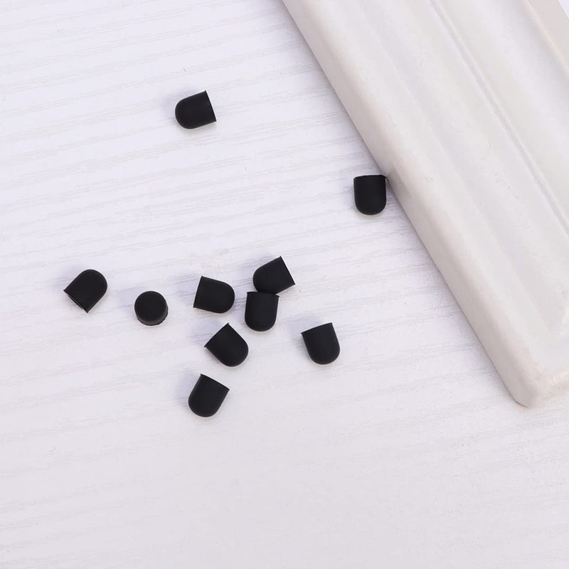 Hemobllo 15pcs Stylus Pen Tip Replacement Rubber Tips for Stylus Touch Pen Touchscreen Pen (Outer Diameter 6mm, Inner Diameter 3.6mm)