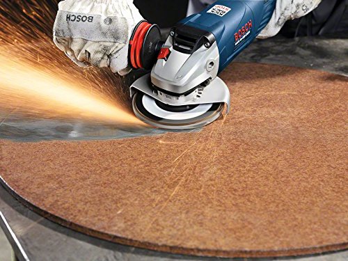 Bosch 2608607347 DIY flap disc (for angle grinders various materials, cambered design, Ø 125 mm, grit 120)
