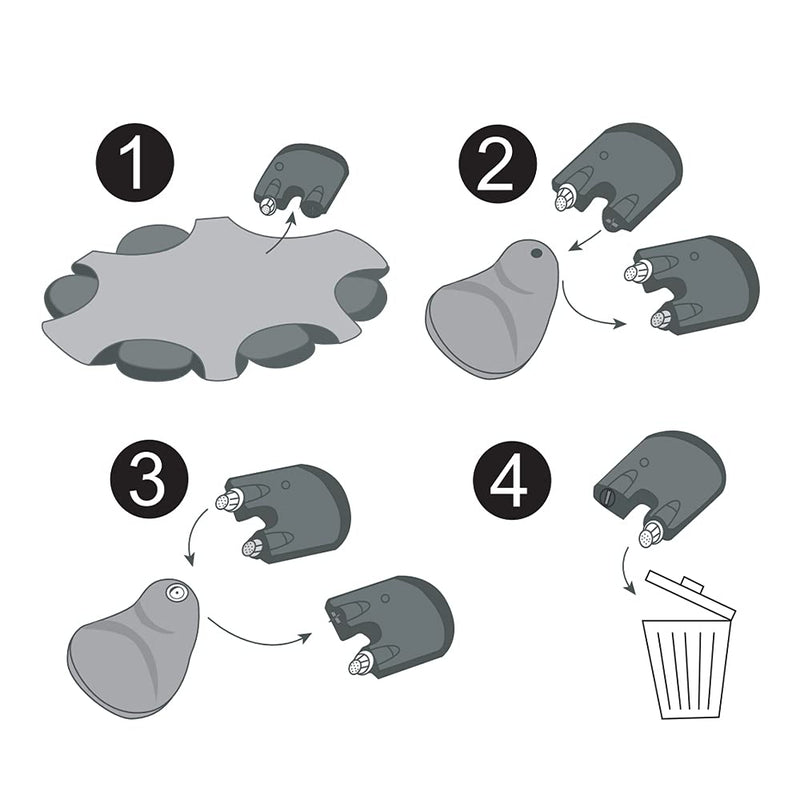 30-Pcs 1mm Oticon Prowax Minifit Wax Guard Filters Earwax Guard Cleaning Tool Accessories Hearing Aid Wax Guard Filters for Oticon OE Open Ear Hearing aid Filters