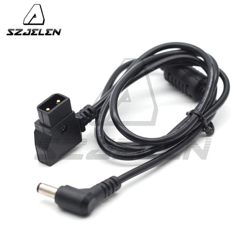 SZJELEN D-Tap to 12V DC5.5X2.5mm Right Angle Power Cable for KiPRO LCD Monitor (DC Straight Cable) DC Straight Cable