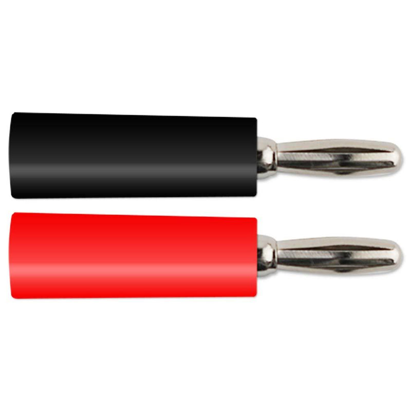 Banana Plugs for Speaker Cable, 10 Red, 10 Black