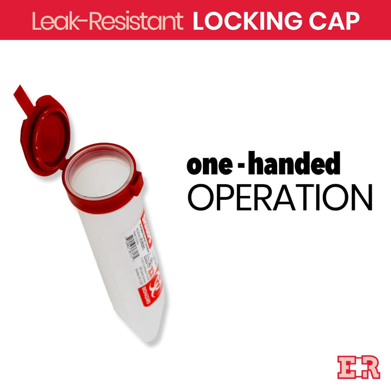 Ever Ready First Aid Porta Sharps Transportable Sharps Container with Locking Mechanism - 12 Count 12 Count (Pack of 1)