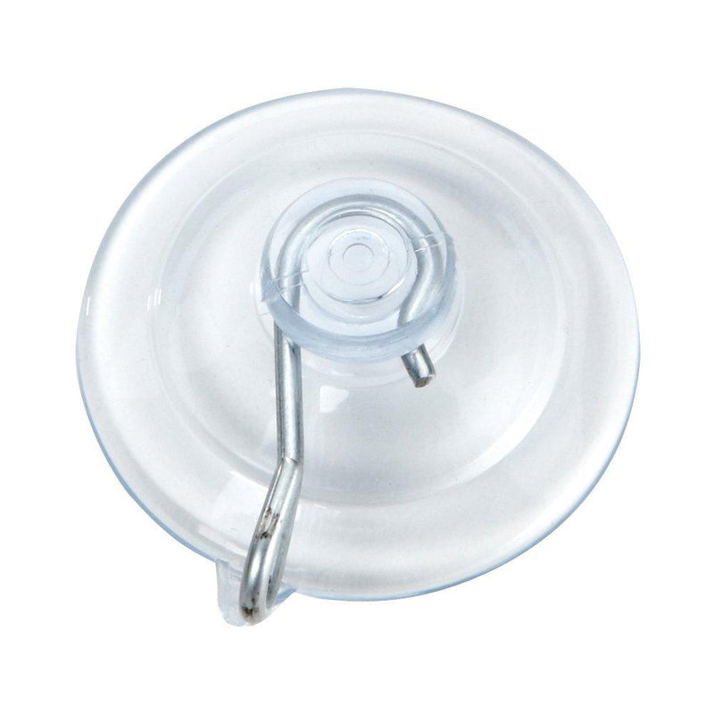 Holiday Joy Suction Cup Hooks - Pack of 6, All Purpose 1 Â¾-Inch Suction Cups - Heavy Duty Wall Hooks for Shower, Window & Glass - Medium