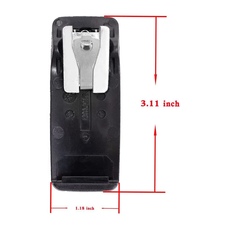 BVMAG Belt Clip Compatible for Motorola Radio XPR3300 XPR3300e XPR3500 XPR3500e XPR7550 XPR7550e XPR7350 APX4000 XPR7350e XPR7580 XPR7580e XPR7380 XPR7380e DP4400 DP4600 DP4800 8Pack