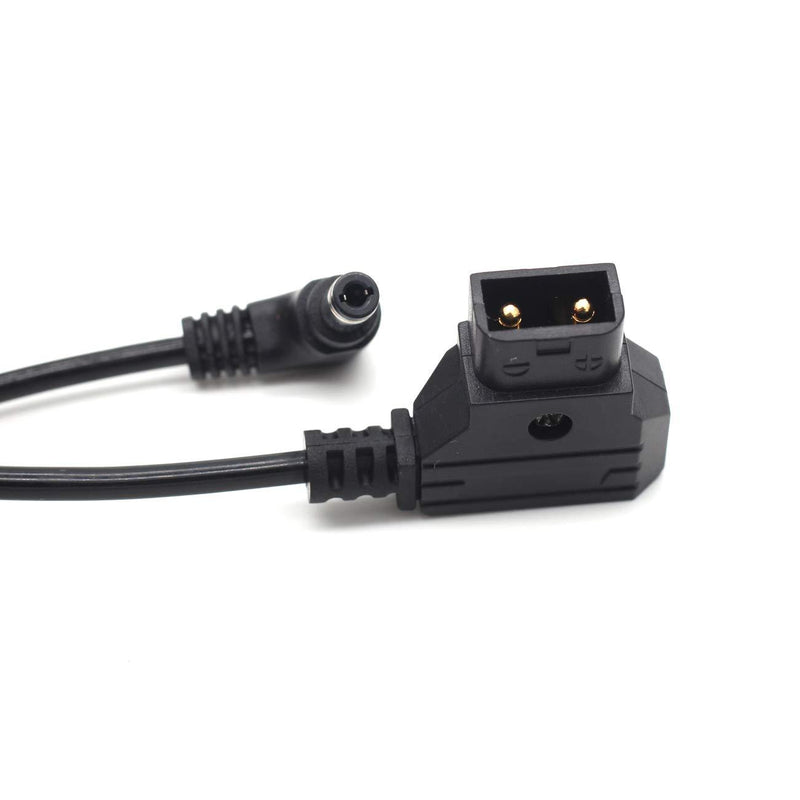 SZJELEN Anton Bauer Power Tap D-Tap to 12V DC2.5 Right Angle Power Coiled Cable for KiPRO LCD Monitor (DC Coiled Cable) DC Coiled Cable