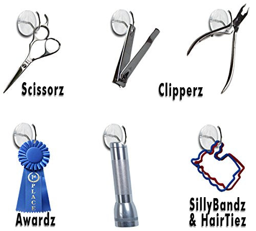 Teacher TACKz 66 Tacks - School Supplies for Teacher's Class Room - 2 in 1 Push pin Hook tack • Banners, Signs, Word Wall Name Letter Fact Family Flash Matching Number Pocket Spelling & Word Cards