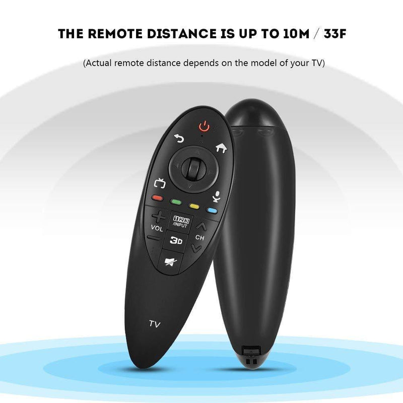 GLOGLOW TV Control, Black ABS Material New Remote Control for LG 3D Smart TV AN-MR500G Replacement