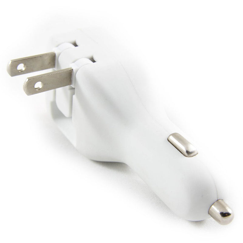 DualX Dual USB Charger for Car And Home by RapidX - Orange