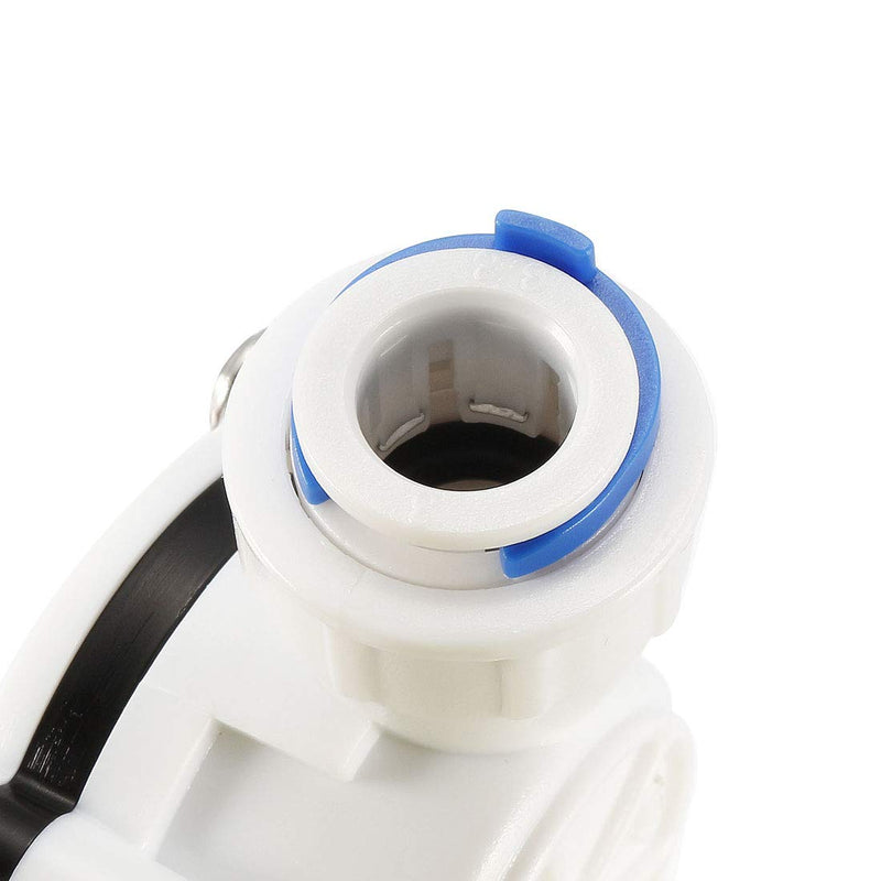 uxcell 3/8in Quick Connect Hall Effect Liquid Water Flow Sensor Switch Flowmeter Counter Meter DC5V 0.3-10L/min YF-S301