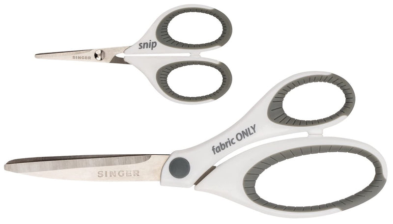 SINGER 07175 Sewing and Detail Scissors Set with Comfort Grip