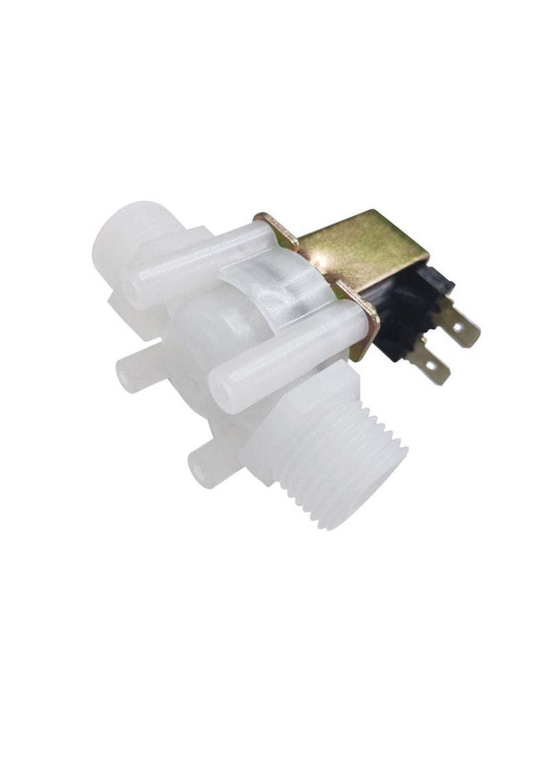 GREDIA 1/2" DC 12V Solenoid Valve N/C Normally Closed Water Inlet Flow Switch 12V G1/2"
