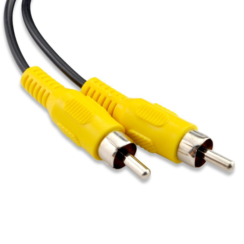 OLLGEN RCA Video Cable,Digital Audio Coaxial Cable with Male to Male Single Plug,A/V Extension Cord for Subwoofer Car Rear View Parking Buckup Camera,5M/16Feet 5M