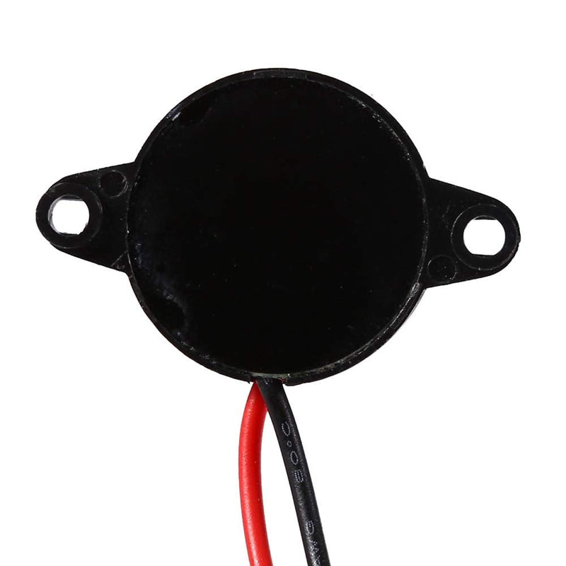 3-24V Electronic Buzzer, Piezo Tone Buzzer 85 to 95 decibels Cable length 100 mm Widely used in computers, printers, photocopiers, alarm systems and electronic toys