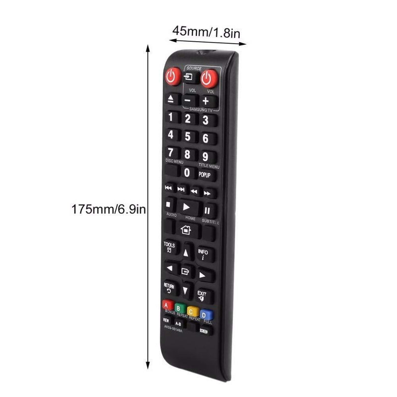 AK59-00149A Replacement Remote Control for Samsung BLU RAY DISC Player BD-J5700 BD-J5100 BD-ES5000 BD-ES5300 BD-F5100 BD-FM57C BD-HM59