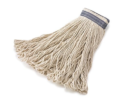 Rubbermaid Commercial Universal Headband Cotton Floor Mop, 24 Ounce, FGE13800WH00 24oz Cotton (1-Pack)