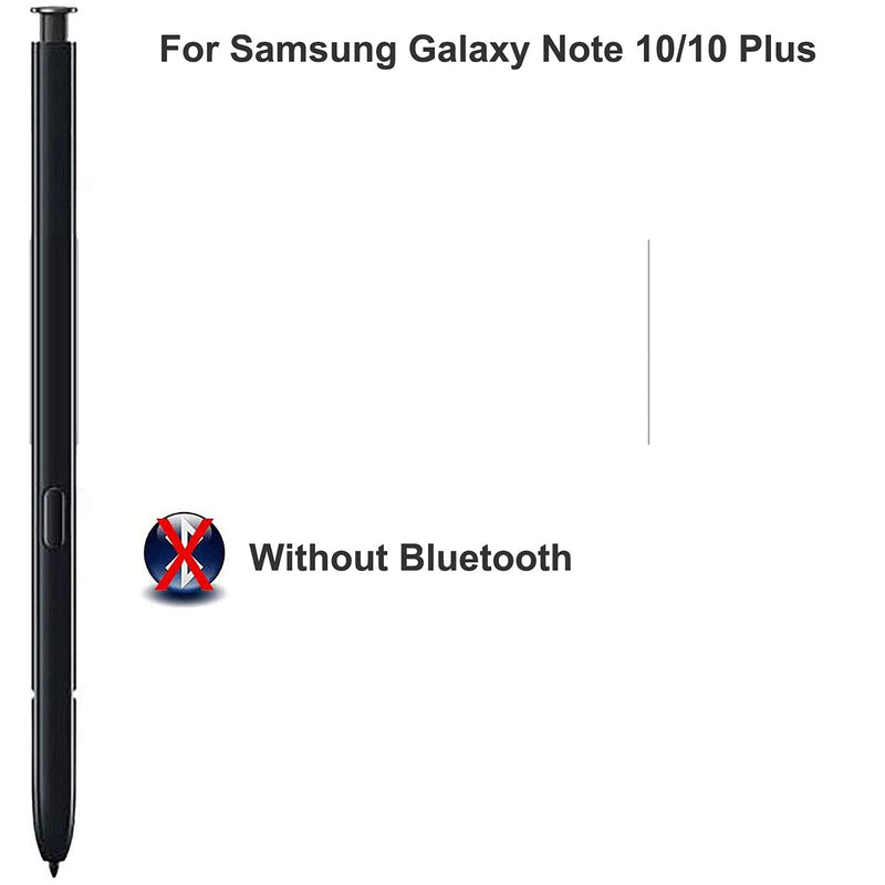 Black Galaxy Note 10 Plus Pen for Samsung Galaxy Note 10 5G Touch Screen Stylus Pen Replacement Parts for Samsung Note 10 , Note 10 Plus, Note 10 Ultra S Pen No Bluetooth Function