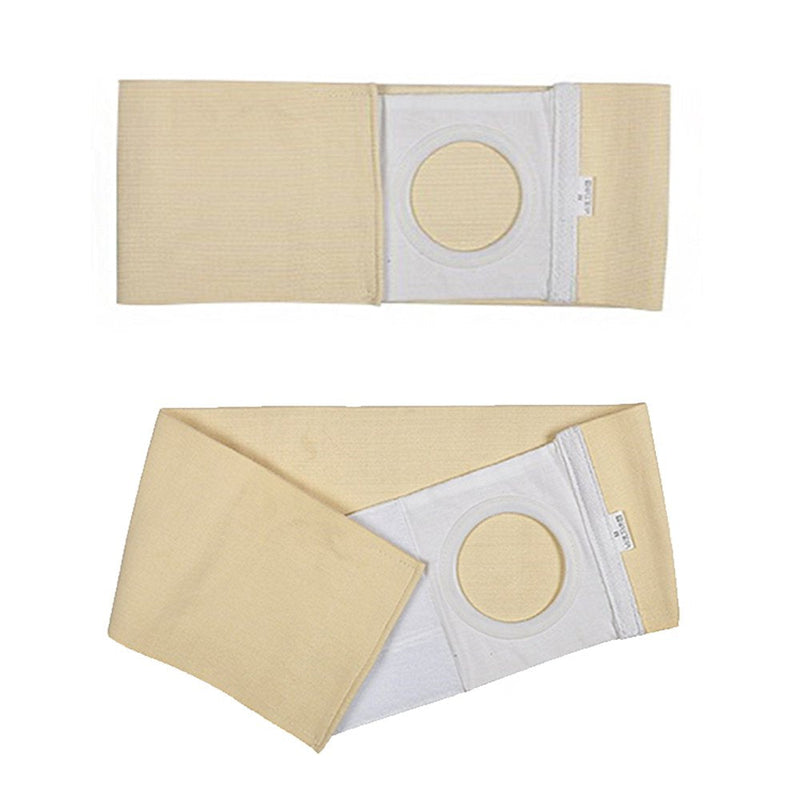 Ostomy Belt Hernia Wraps for Men Women Colostomy Supplies Ostomy Support Belt Stoma Protector Colostomy Bags Ostomy Pouch Abdominal Binder - 3.14" Opening (L 36-39) Large (Pack of 1)