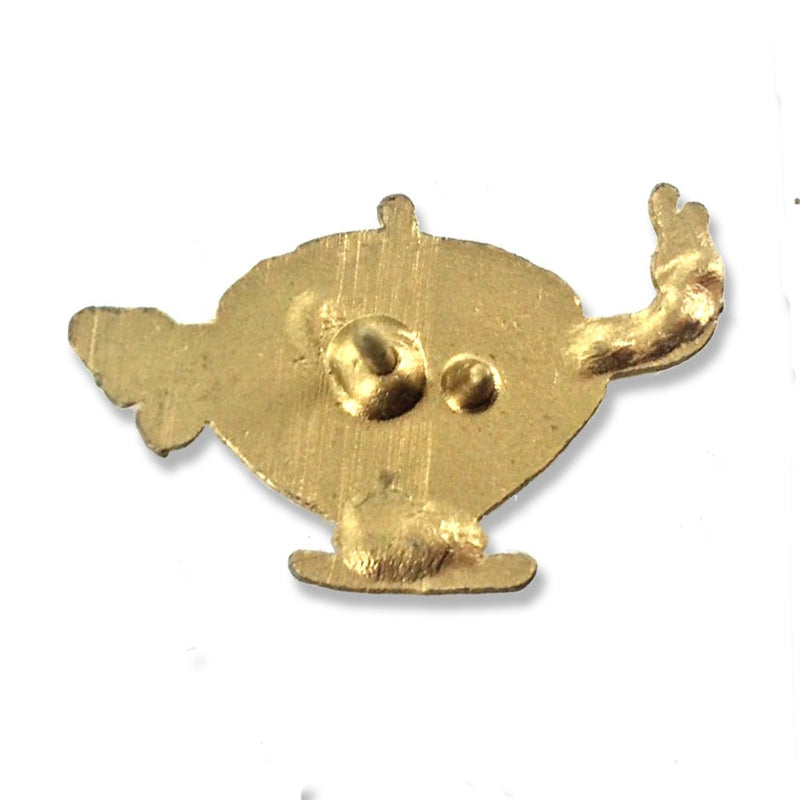 Awards and Gifts R Us 1-1/8 Inch Lamp of Learning Chenille Gold Lapel Pin - Package of 20, Poly Bagged