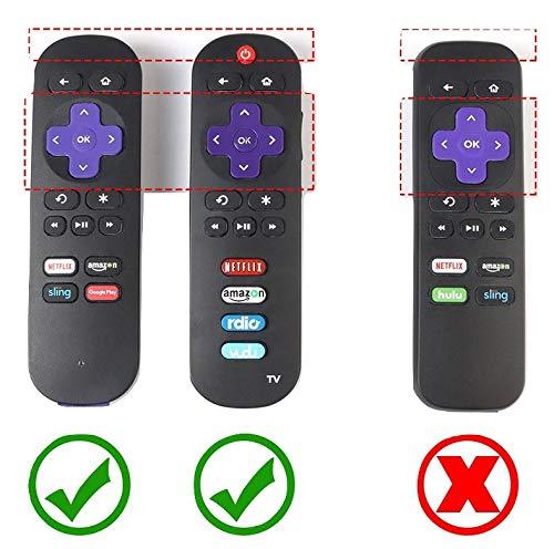 TCL Roku RC280 Remote Case SIKAI Silicone Shockproof Protective Cover for Roku 3600R / TCL Roku RC280 TV Remote [RoHS Tested Material] Skin-Friendly Anti-Lost with Remote Loop (Glow in Dark-Green) Glow in Dark-Green