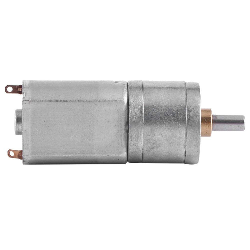 DC Motor 12V, Gear Box Reversible High Torque Reduction Electric Motor 15~200RPM Outer Diameter 20MM(100RPM) 100RPM