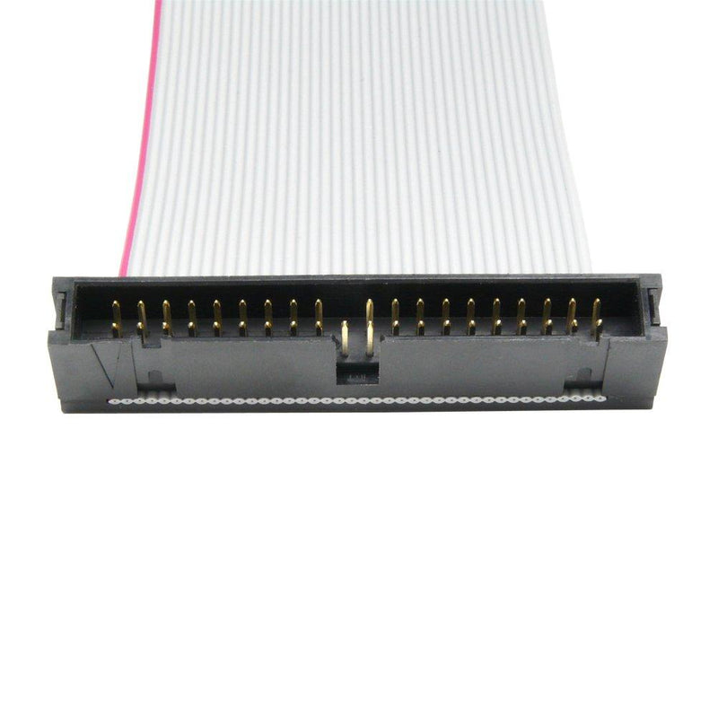 IDE 40-Pin Male to Female Hard Drive Extension Cable 6 inch Flat Ribbon Cord for 3.5" PATA HDD (39 Pin + 1x Empty) 1 pcs
