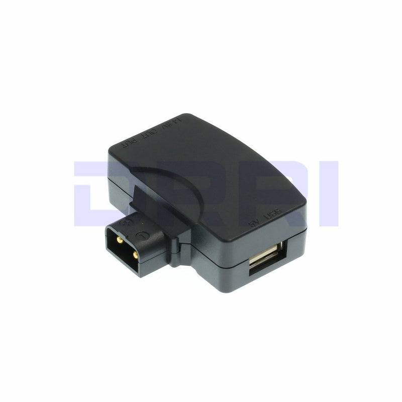 DRRI 5V D-Tap P-Tap to USB Converter for Anton/Sony V-Mount Camera Battery (Dtap-USB) Dtap-USB