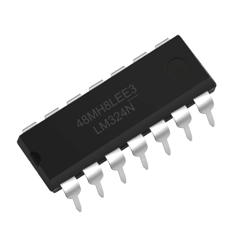 Chanzon 10pcs LM324N DIP-14 Adjustable Voltage Regulator Transistor 100nA