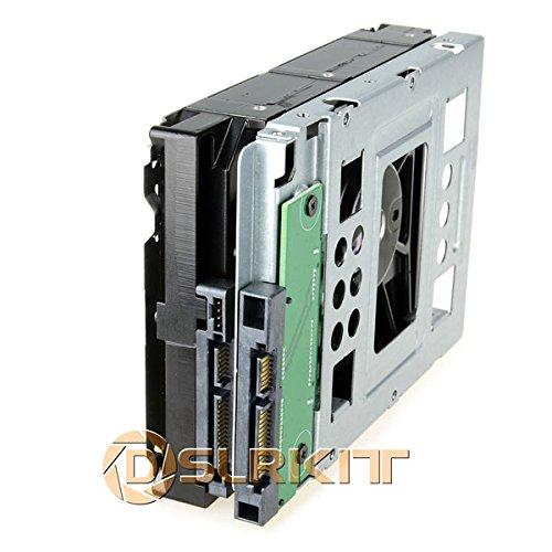 DSLRKIT 2.5" SSD to 3.5" SATA Hard Disk Drive HDD Adapter Caddy Tray CAGE Hot Swap Plug